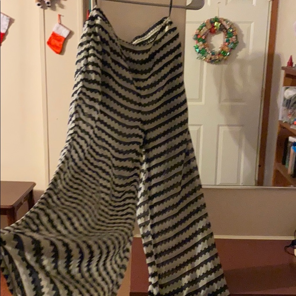 boho pants with shorts under